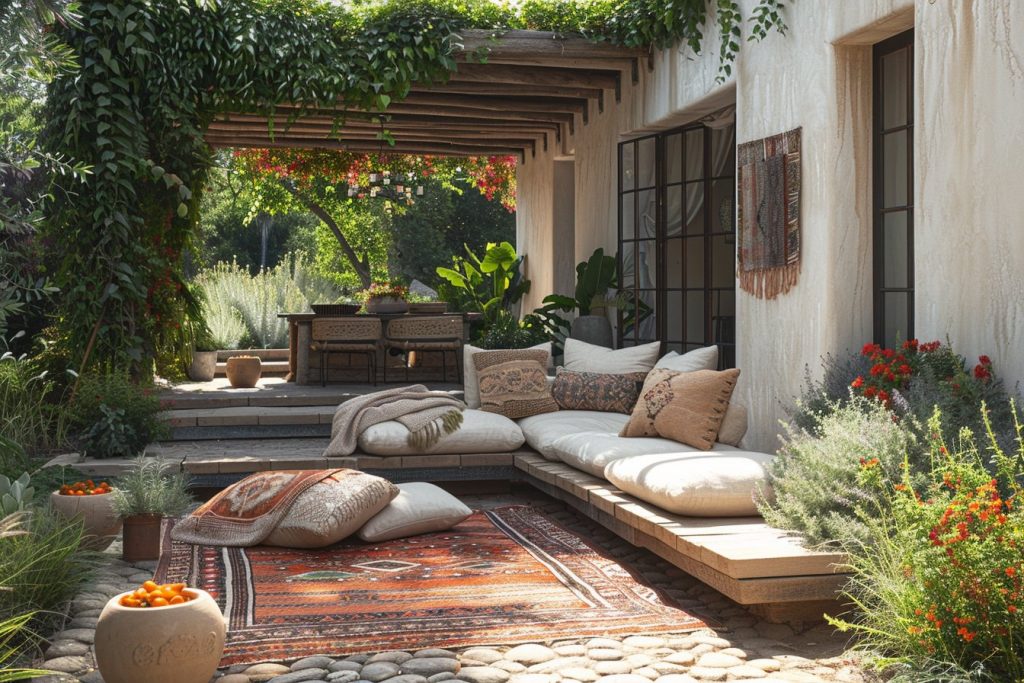 Tissu d&rsquo;extérieur au mètre : l&rsquo;incontournable pour votre jardin et terrasse