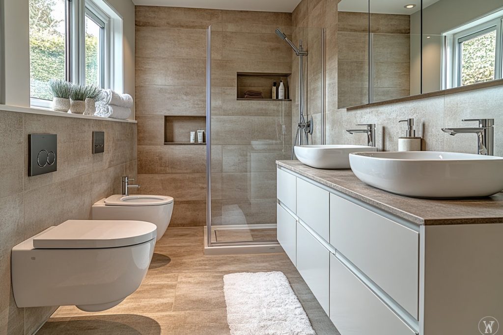 Comment bien aménager des toilettes en fonction de leur forme
