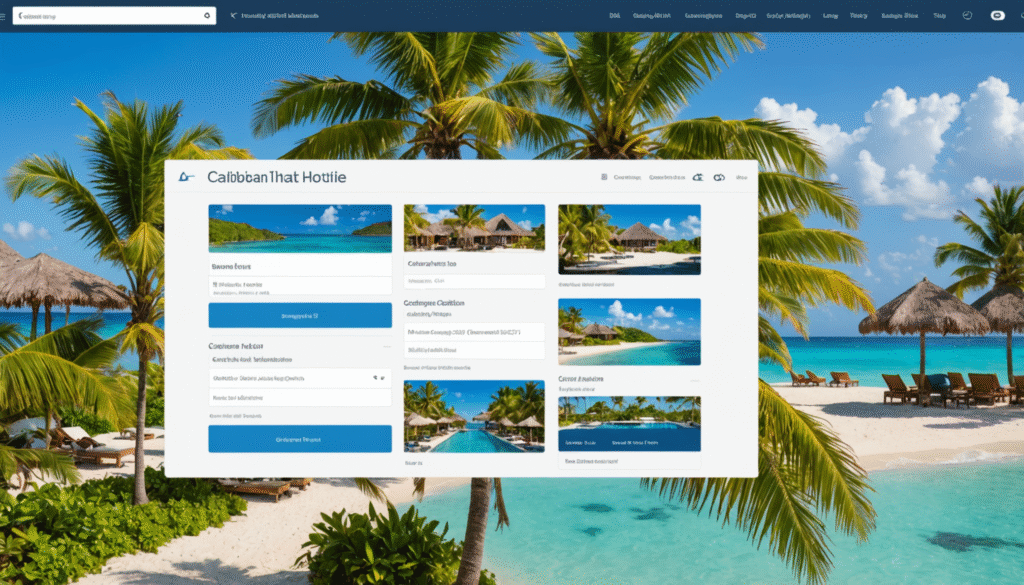 Réservations en ligne et stratégies touristiques aux Caraïbes