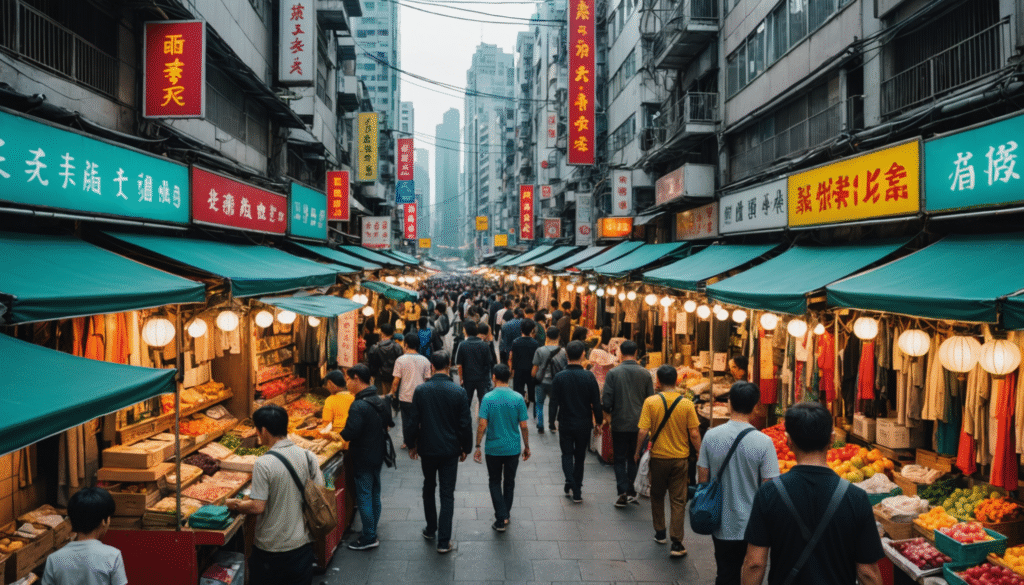 Quartiers shopping et centres commerciaux de Hong Kong