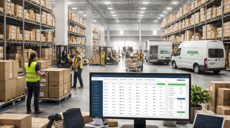 découvrez des solutions e-commerce optimisées avec des entrepôts fulfillment amazon fba et shopify logistics, idéales pour gérer efficacement votre boutique en ligne.