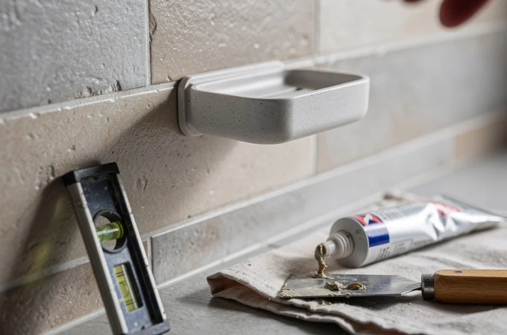 Installer un porte-savon mural sans abîmer le carrelage : conseils pratiques et astuces